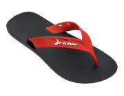 Chinelo Rider Street - Preto/Vermelho Atacado