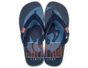 Chinelo Cartago Dakar - Azul/Azul/Telha Atacado