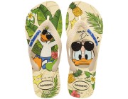 Chinelo Havaianas Top Disney Classics - Bege Palha Atacado