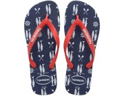 Chinelo Havaianas Top Nautical - Marinho Atacado