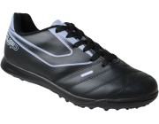Chuteira Society Topper - Preto/Cinza Atacado