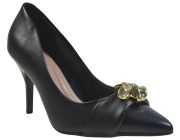 Scarpin Beira Rio - Preto Atacado