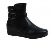 Bota Cano Baixo Mooncity - Preto Atacado