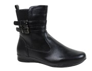 Bota Rasteira Cano Curto Mooncity - Preto Atacado