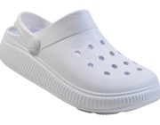 Clog Beira Rio Moleca - Branco Atacado