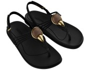 Sandália Baixa Grendha Celebrar - Preto Atacado