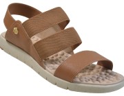 Sandalia Beira Rio Modare - Camel Atacado