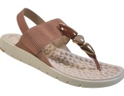 Sandália Beira Rio Modare - Camel Atacado