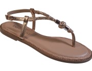 Sandália Beira Rio - Ouro Rosado Atacado