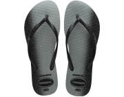Chinelo Havaianas Slim Gloss - Preto/Preto Atacado