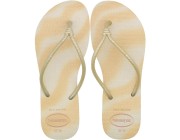 Chinelo Havaianas Tube Gloss - Bege Palha Atacado