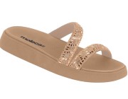 Chinelo Beira Rio Moleca - Nude Atacado