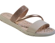 Chinelo Beira Rio Modare - Creme Atacado