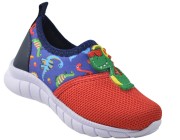 Tênis Infantil Pingo Doce NY - Nylon Dino Vermelho Atacado