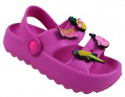 Clog Fusta Aberto Infantil - Pink Atacado