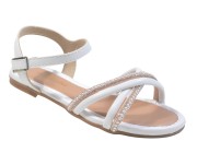 Sandália Infantil Beira Rio Molekinha  - Branco Atacado