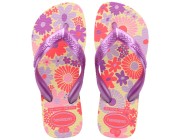 Chinelo Havaianas Kids Flores - Buttercream Atacado
