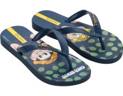 Chinelo Infantil Ipanema Chico Bento - Azul/Azul/Verde Atacado