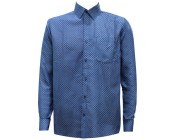 Camisa Social Broken Rules - Azul Atacado