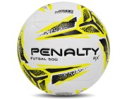 Bola Penalty Fultsal - Branco/Amarelo/Preto Atacado