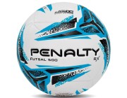 Bola Penalty Fultsal - Branco/Azul/Preto Atacado