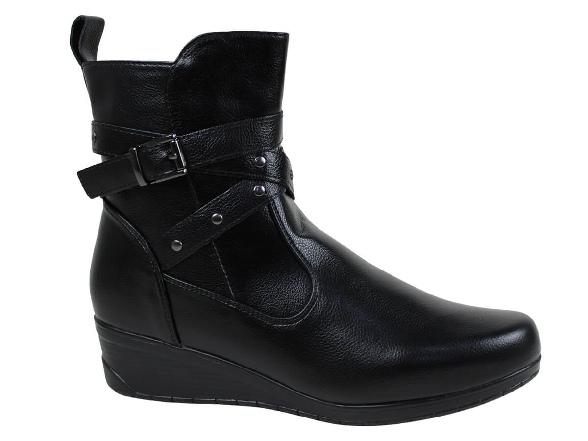 Bota Anabela Cano Curto Mooncity