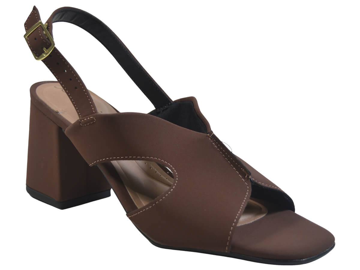 Sandália Beira Rio Salto Alto