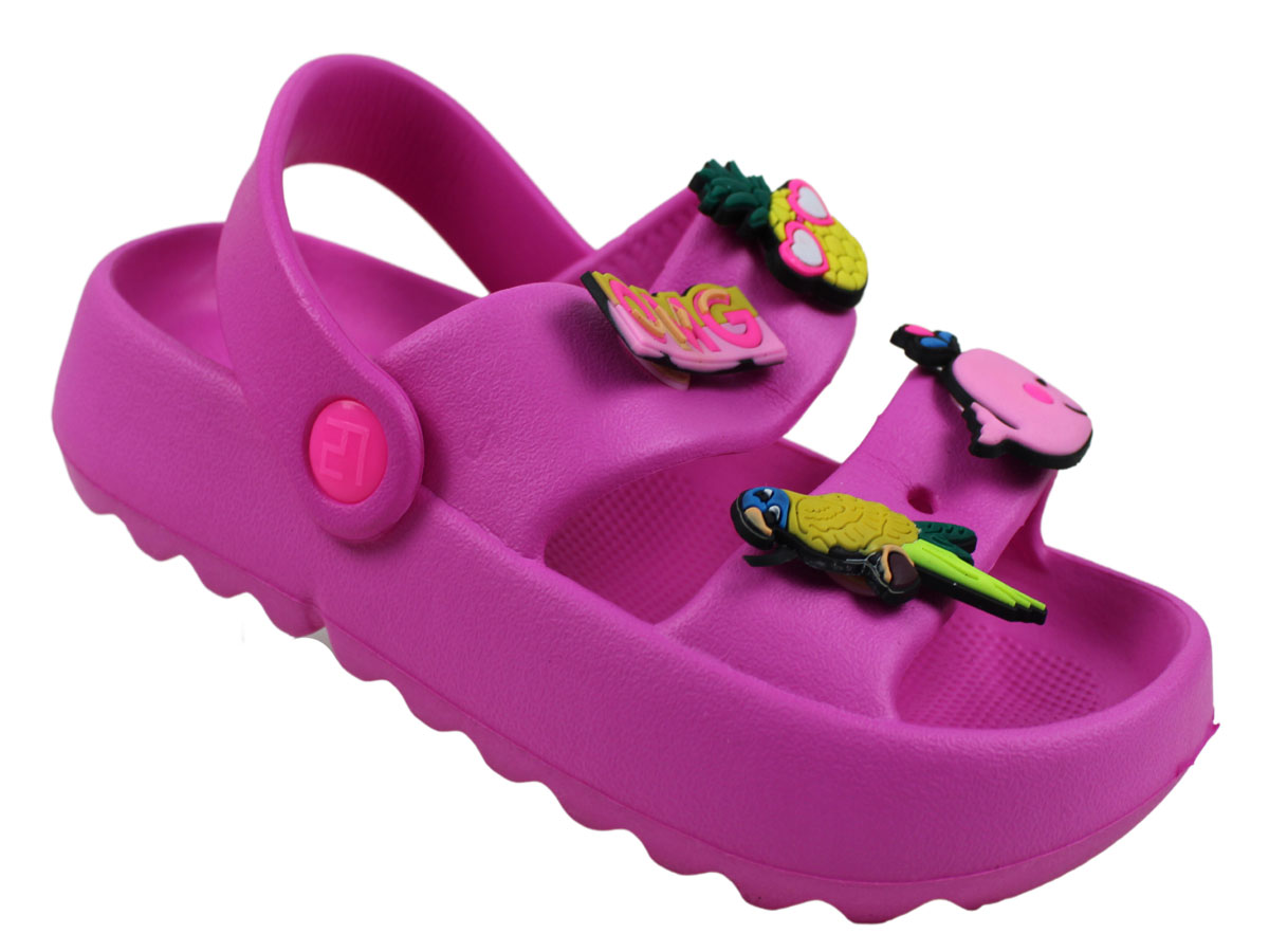 Clog Fusta Aberto Infantil
